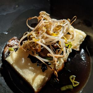 Spice - Vegan agedashi tofu at Excellence Playa Mujeres in Cancun
