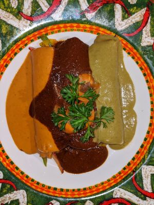 Agave - Veganized enmoladas at Excellence Playa Mujeres in Cancun