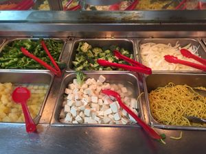 Ingredient Bar - tofu at Magic Grill in Garwood