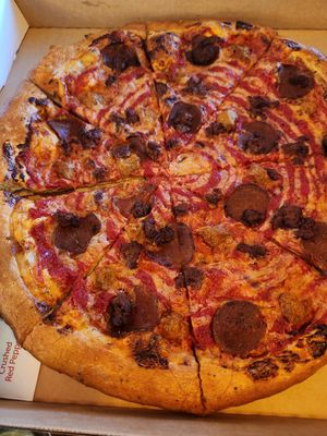  at Meek's Vegan Pizza in Houston