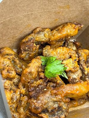 yum at Meek's Vegan Pizza in Houston