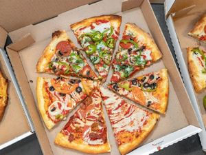Build your own at Meek's Vegan Pizza in Houston