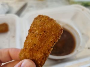 Vegan fish at Tasty Food Corner - Maybe closed in Dernancourt