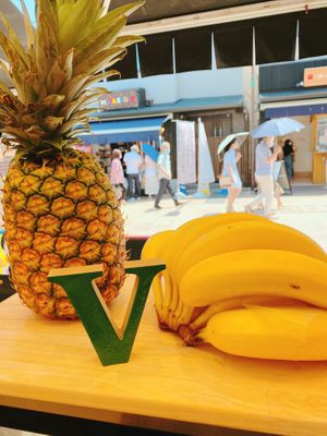 In summer at Hatoya's Vegan Fruit Sandwiches in Tokyo