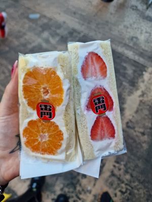  at Hatoya's Vegan Fruit Sandwiches in Tokyo