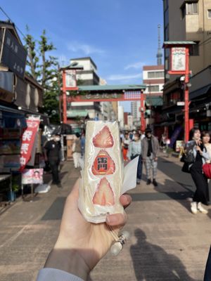   at Hatoya's Vegan Fruit Sandwiches in Tokyo