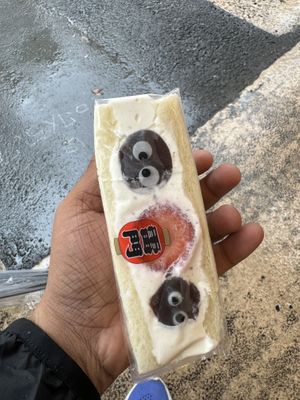   at Hatoya's Vegan Fruit Sandwiches in Tokyo