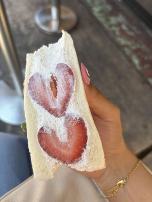   at Hatoya's Vegan Fruit Sandwiches in Tokyo