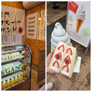  at Hatoya's Vegan Fruit Sandwiches in Tokyo