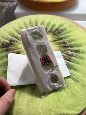   at Hatoya's Vegan Fruit Sandwiches in Tokyo