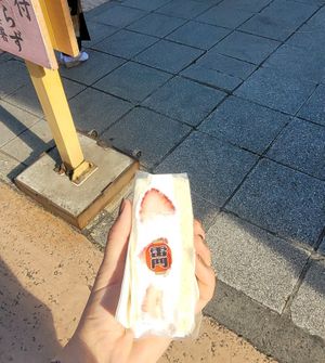  at Hatoya's Vegan Fruit Sandwiches in Tokyo