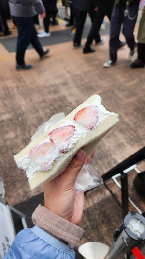  at Hatoya's Vegan Fruit Sandwiches in Tokyo