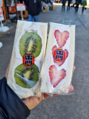  at Hatoya's Vegan Fruit Sandwiches in Tokyo