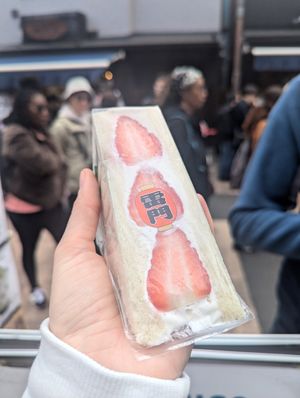  at Hatoya's Vegan Fruit Sandwiches in Tokyo