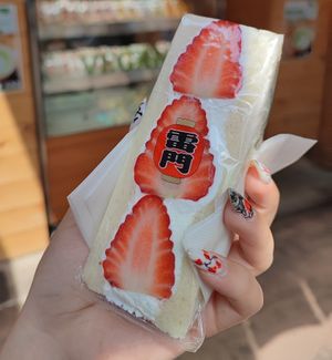  at Hatoya's Vegan Fruit Sandwiches in Tokyo