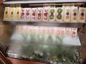   at Hatoya's Vegan Fruit Sandwiches in Tokyo