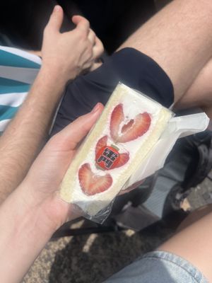   at Hatoya's Vegan Fruit Sandwiches in Tokyo