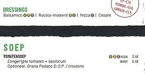 vegan options at Vapiano in Utrecht