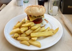   at Café la Playa in Ribadesella