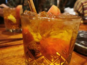 Mocktail made on request at Beau Street Food in Wageningen