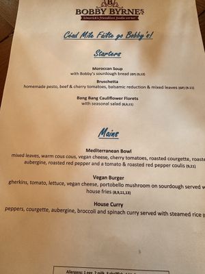   at Bobby Byrne's in Limerick