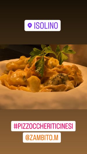 Pizzoccheri ticinesi  at Isolino Ristorante Wine Bar in Locarno