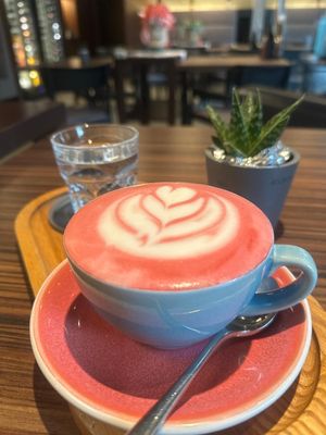 Beetroot Capouccino- Allmond - Art at Isolino Ristorante Wine Bar in Locarno
