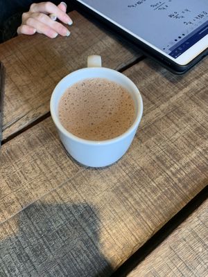 hot chocolate  at Coffee Company in Delft