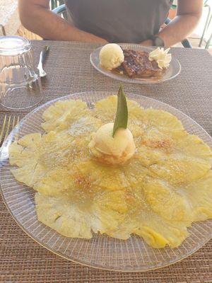 Dessert at Completement Givrés in Corsica