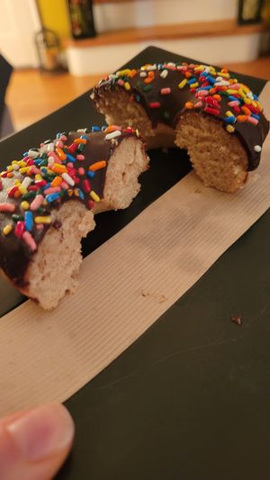 donut! at Vegan Eats and Treats Cafe in Glen Rock