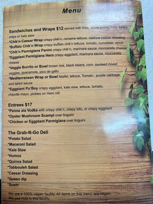 My new favorite vegan restaurant !  at Vegan Eats and Treats Cafe in Glen Rock