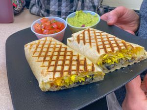   at Vegan Eats and Treats Cafe in Glen Rock