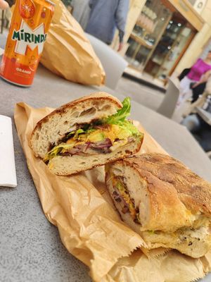 Vegan self chosen ciabata at The Submarine - Maybe closed in Valletta