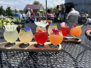 2 mocktail flights  at Crazie Daisy's - Garden Cafe in Camillus
