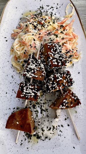 Delicious slaw   at Oliva Grill in Krk