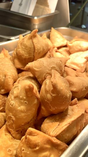 Hot Samosas  at Kalachandji's in Dallas