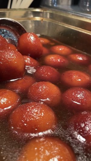 Gulab Jamun for desert  at Kalachandji's in Dallas