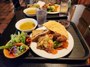 From the buffet at Kalachandji's in Dallas