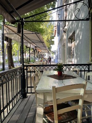 Sitzplätze im Freien   at Gostilnica Pizzeria Gust in Izola