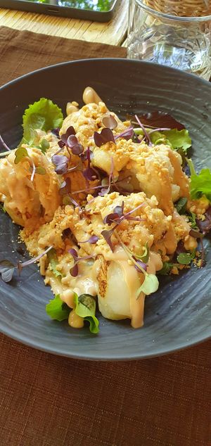 Cauliflower starter at Gostilnica Pizzeria Gust in Izola