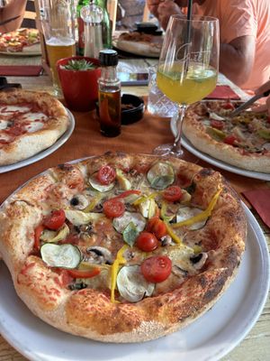 Vegan pizzaa  at Gostilnica Pizzeria Gust in Izola