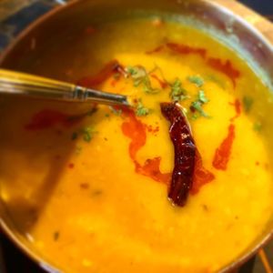 Tadka yellow lentils  at Khai Khai in Newcastle Upon Tyne