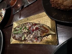 Aubergine   at Khai Khai in Newcastle Upon Tyne