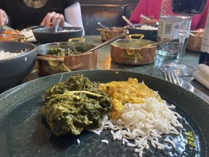 Sagg and Yellow Lentils   at Khai Khai in Newcastle Upon Tyne