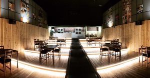 Sala de degustación at Vexetarian in Lugo