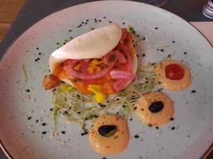 Aperitivo antes de comer! at Vexetarian in Lugo