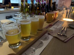 Humble sea and Alvarado St during beer week  at Outer Orbit in San Francisco