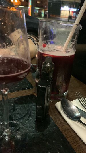 1L sangria Tinted  at Clay Oven in Albufeira
