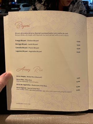 The Clay Oven Menu  at Clay Oven in Albufeira