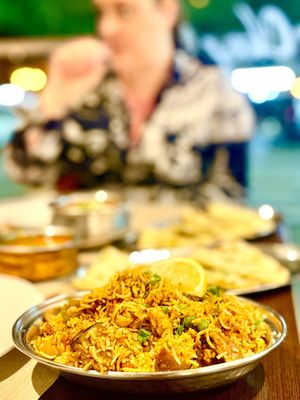 Legume (Vegetable) Biryani €10.50  at Clay Oven in Albufeira
